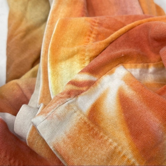 Vintage CAIRNS Australia Unisex Orange Tie Dye Single Stitch Graphic Tee Sz XXL - Picture 4 of 5